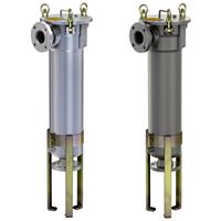 Fulflo FB Single Bag Filter Vessels | Carbon Steel, 304 & 316 SS, ASME Code Design for Process Liquid Filtration